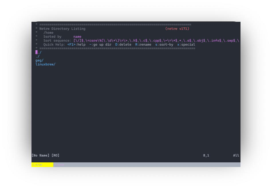example navigation with program and path color automation using TopTab