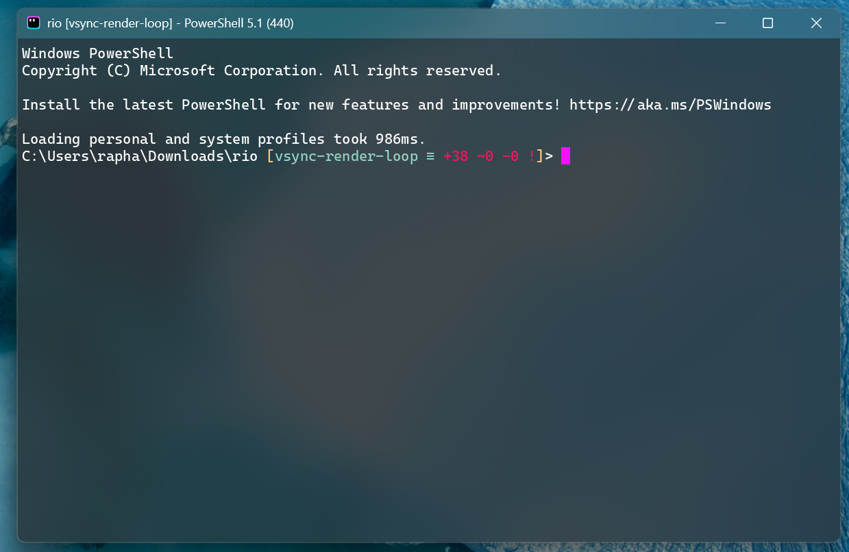 Demo blur on Windows